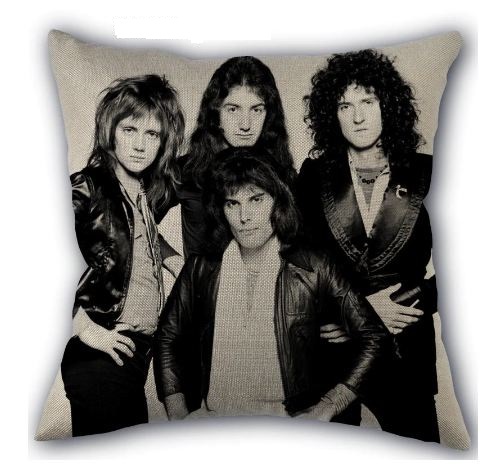 Queen Group Couch Cushion Cover 45cm Black And Whi